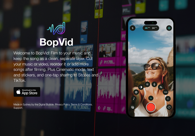 BopVid app screenshot